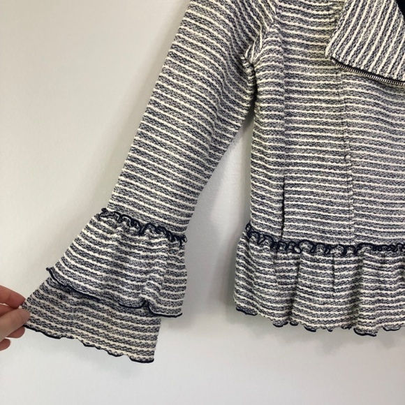 Banana Republic Tweed Moto Jacket Size 8 - Picture 8 of 16